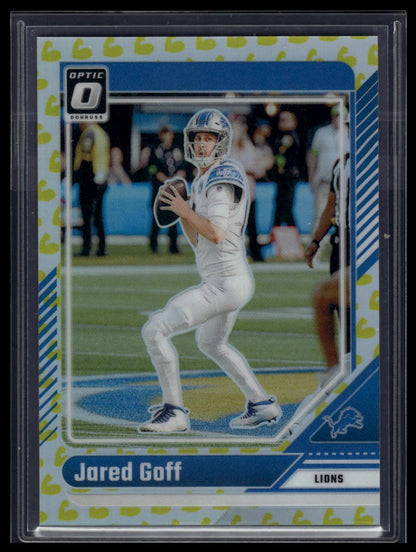 2024 Donruss Optic #63 Jared Goff Flex #/149