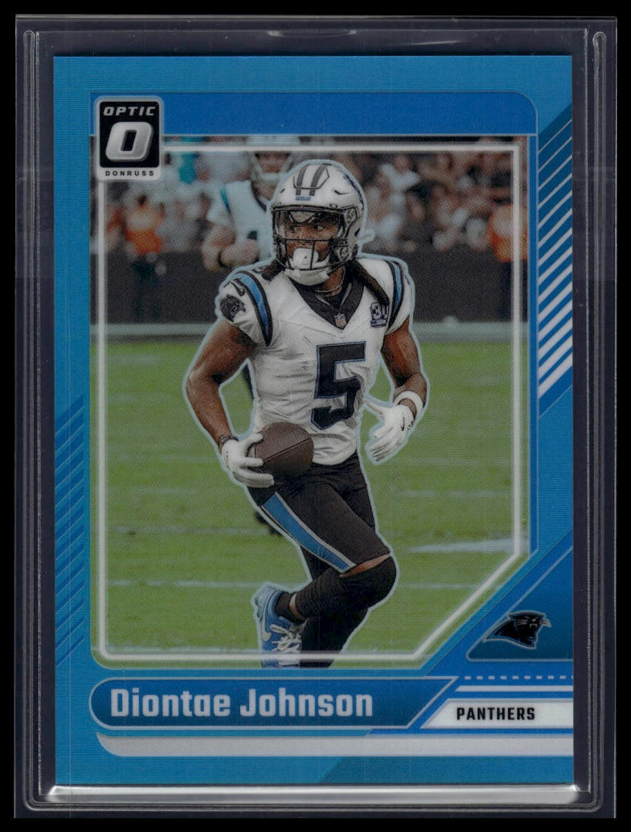 2024 Donruss Optic #30 Diontae Johnson Aqua #/299