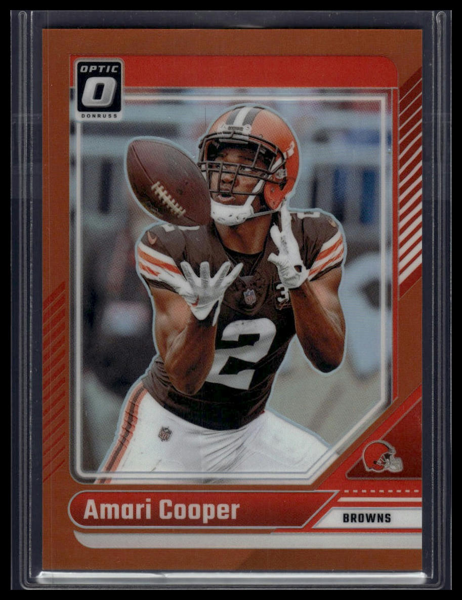2024 Donruss Optic #47 Amari Cooper Orange #/249