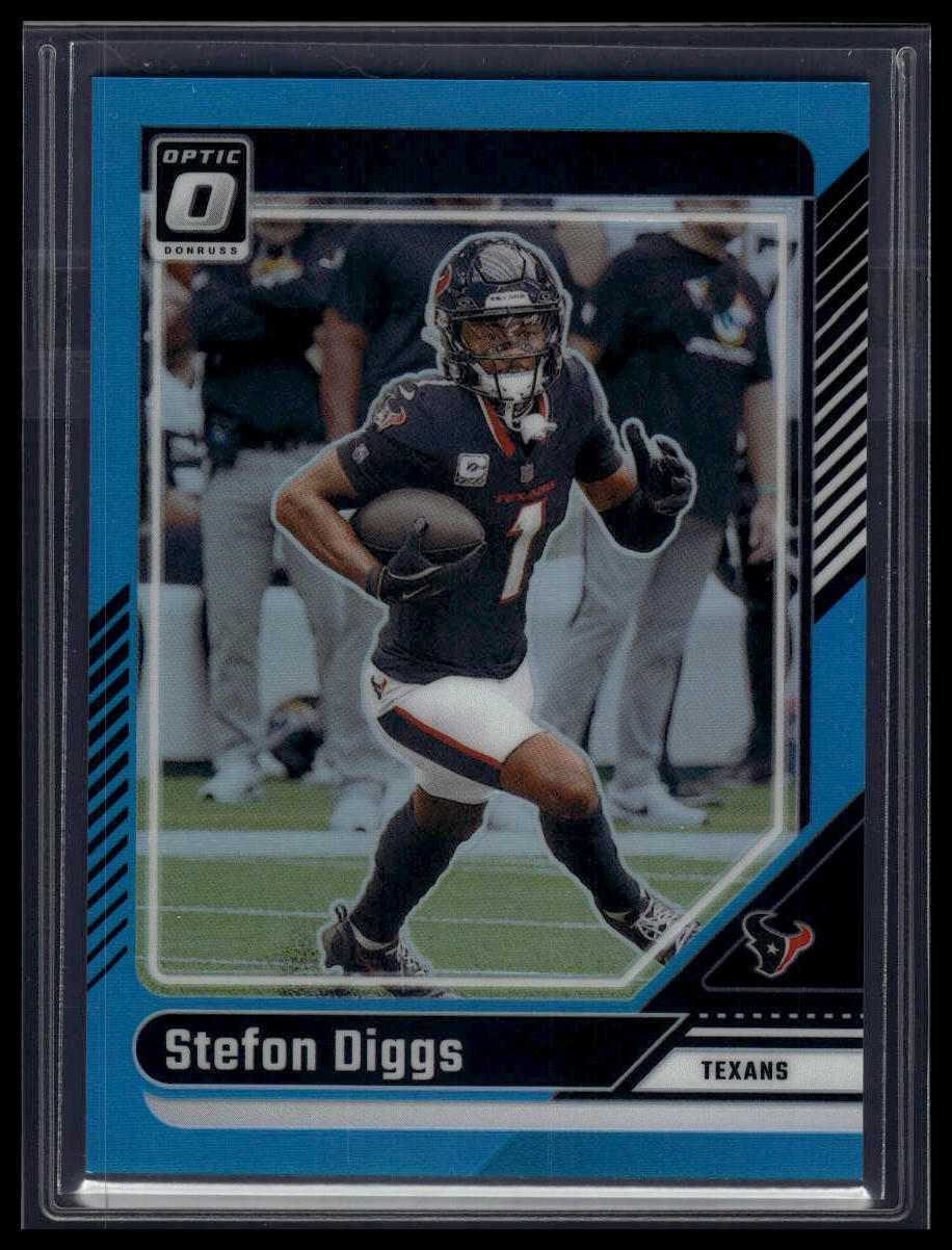 2024 Donruss Optic #78 Stefon Diggs Aqua #/299