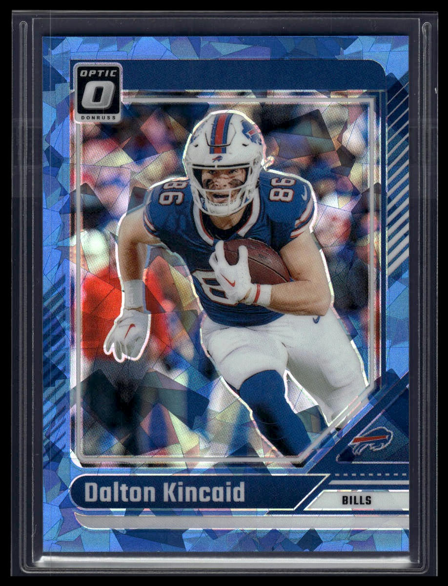 2024 Donruss Optic #21 Dalton Kincaid Ice #/15
