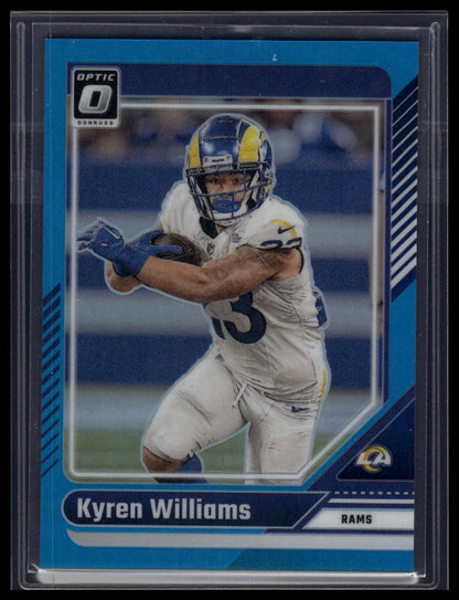 2024 Donruss Optic #114 Kyren Williams Aqua #/299