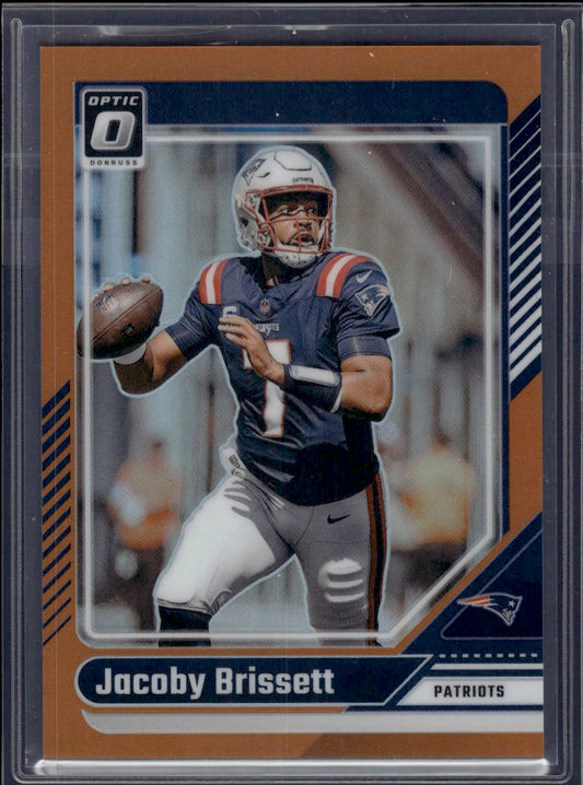 2024 Donruss Optic #133 Jacoby Brissett Orange #/249