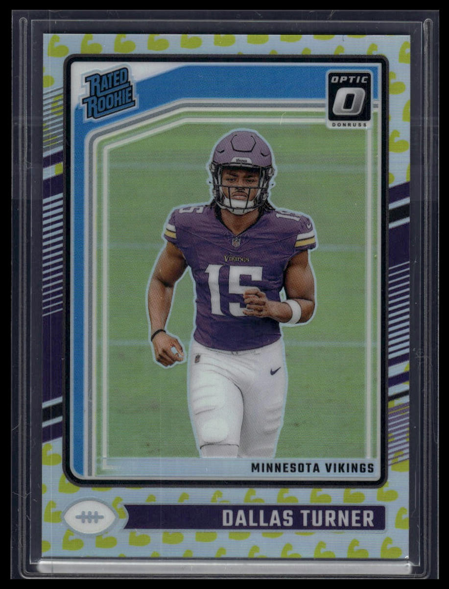 2024 Donruss Optic #224 Dallas Turner Flex #/149