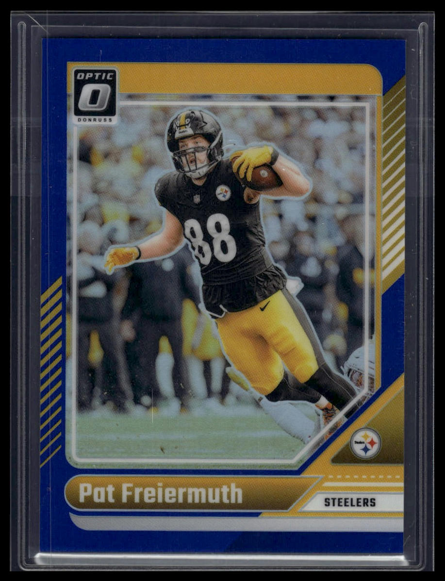 2024 Donruss Optic #167 Pat Freiermuth Blue #/199