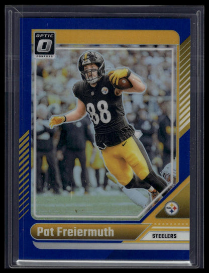 2024 Donruss Optic #167 Pat Freiermuth Blue #/199