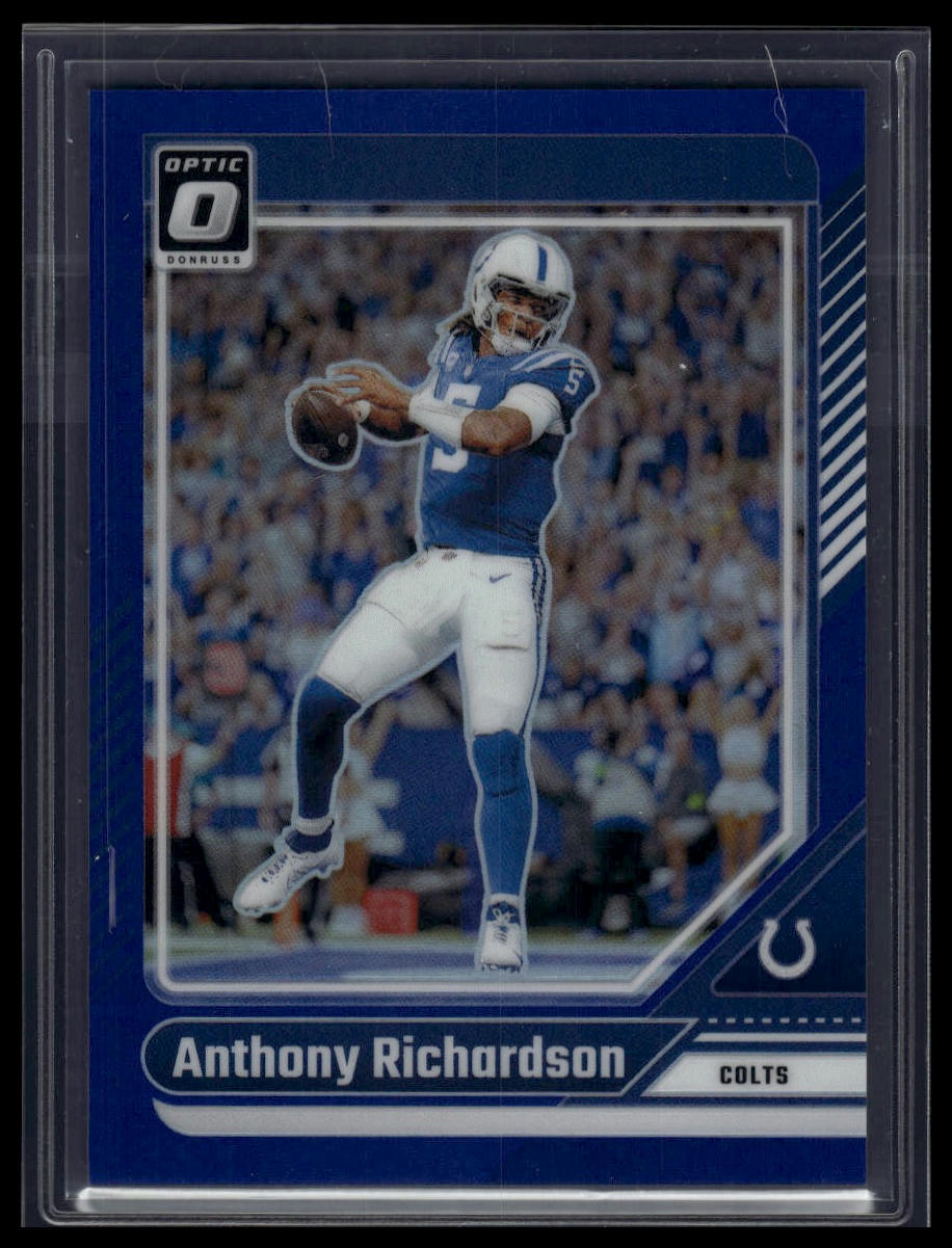 2024 Donruss Optic #82 Anthony Richardson Blue #/199