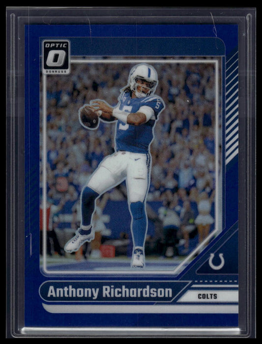 2024 Donruss Optic #82 Anthony Richardson Blue #/199