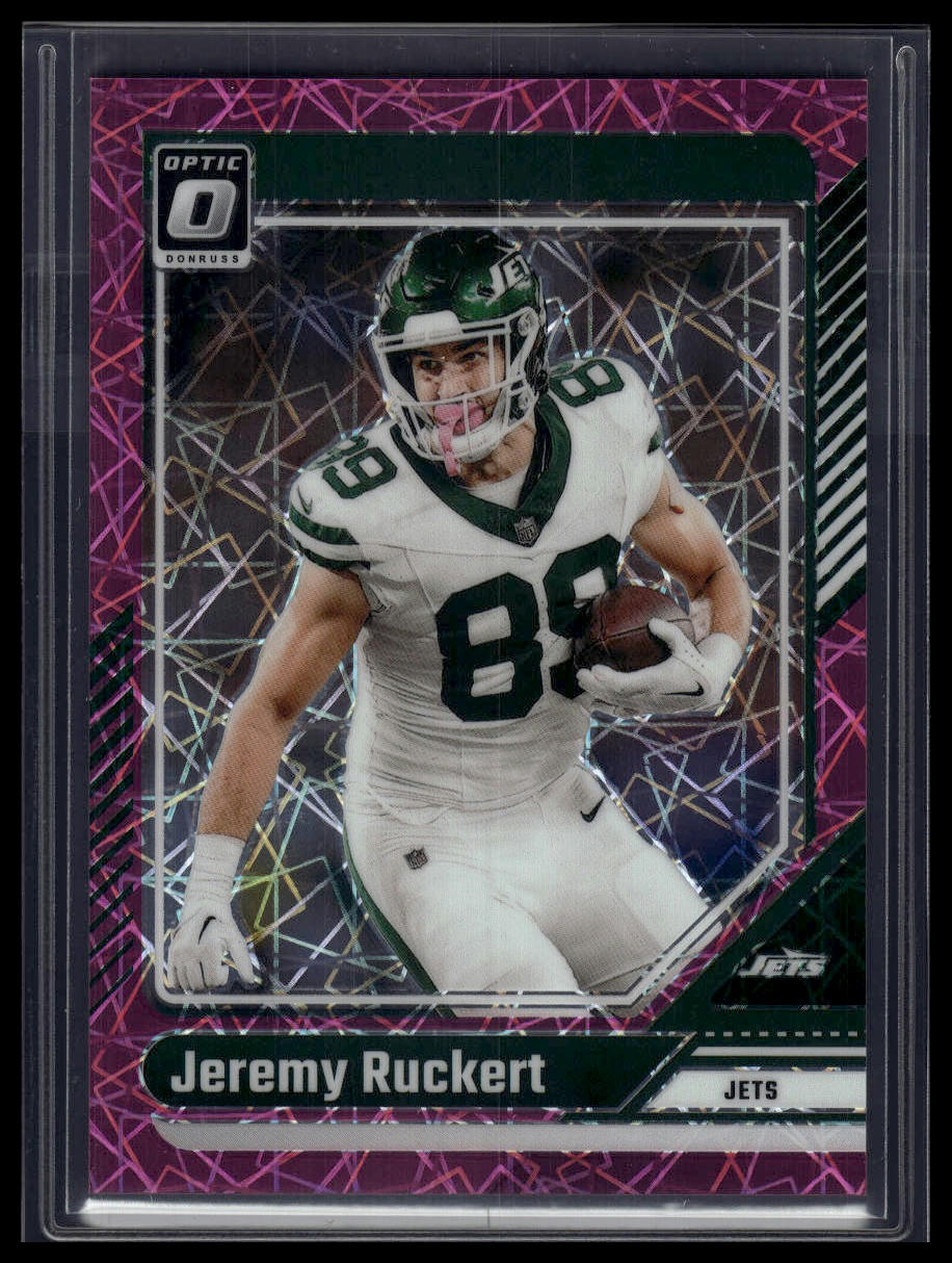 2024 Donruss Optic #154 Jeremy Ruckert Pink Velocity #/80