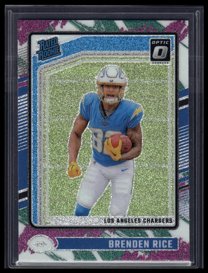 2024 Donruss Optic #213 Brenden Rice Jazz