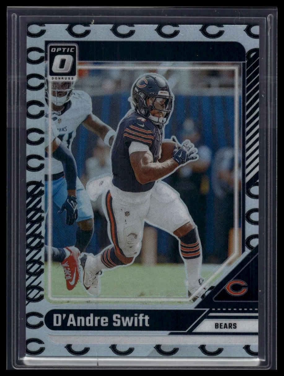 2024 Donruss Optic #34 D'Andre Swift Team Logo #/32