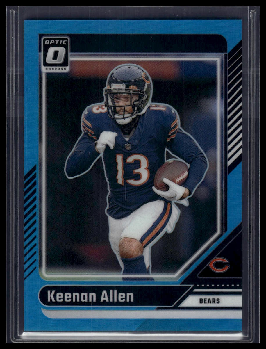 2024 Donruss Optic #35 Keenan Allen Aqua #/299