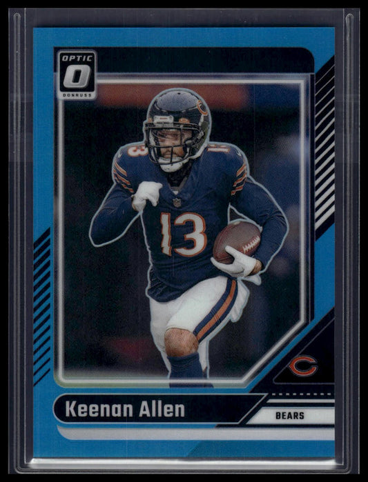 2024 Donruss Optic #35 Keenan Allen Aqua #/299