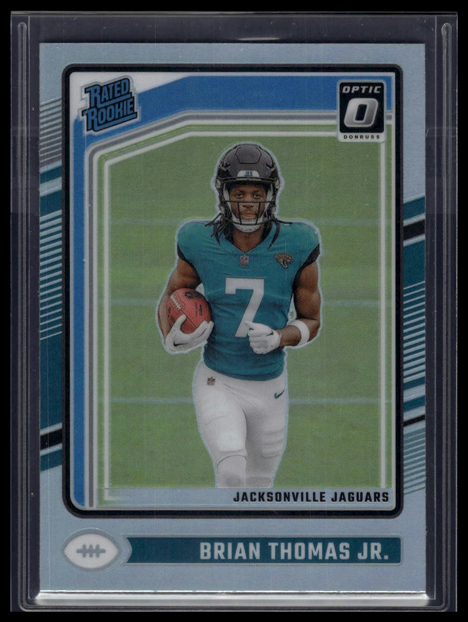 2024 Donruss Optic #214 Brian Thomas Jr. Holo