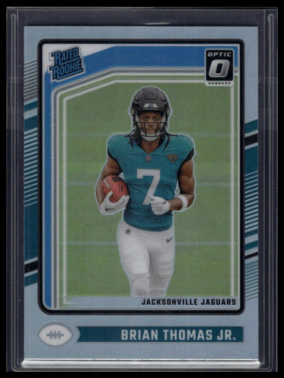 2024 Donruss Optic #214 Brian Thomas Jr. Holo