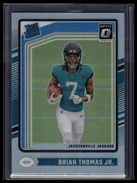 2024 Donruss Optic #214 Brian Thomas Jr. Holo