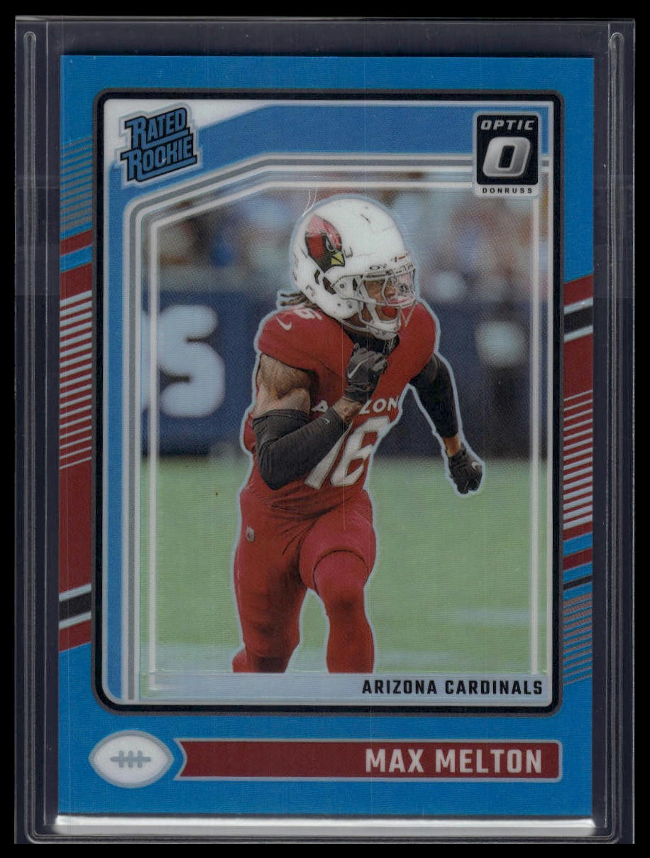 2024 Donruss Optic #277 Max Melton Aqua #/299