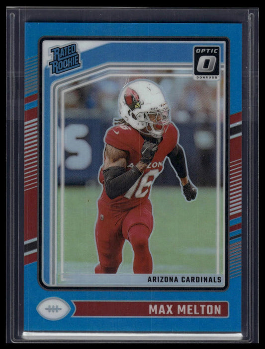 2024 Donruss Optic #277 Max Melton Aqua #/299