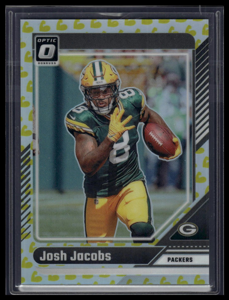 2024 Donruss Optic #70 Josh Jacobs Flex #/149