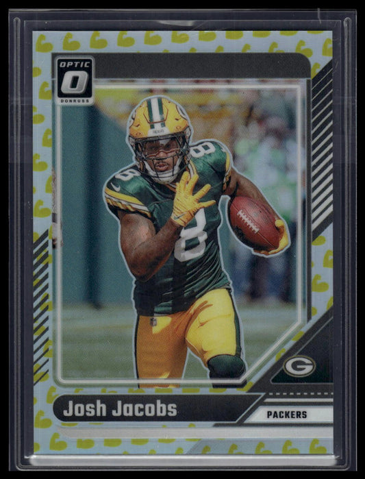 2024 Donruss Optic #70 Josh Jacobs Flex #/149