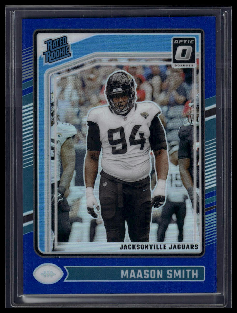 2024 Donruss Optic #269 Maason Smith Blue #/199