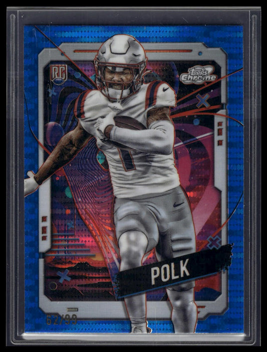 2024 Panini Photogenic #163 Ja'Lynn Polk Blue #/99
