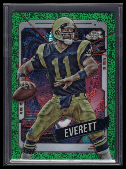2024 Topps Chrome Cosmic #51 Jim Everett Green Space Dust Refractors #/75