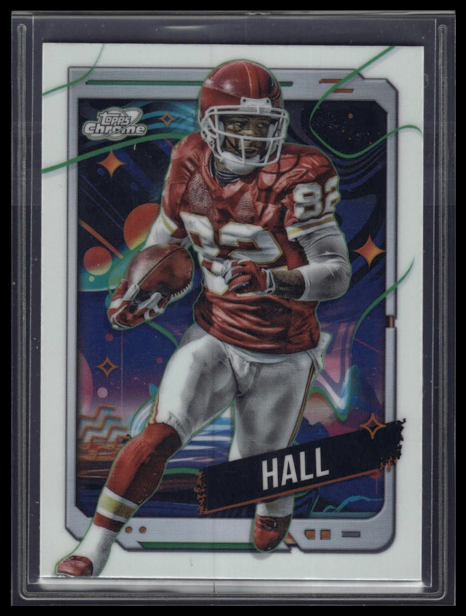 2024 Topps Chrome Cosmic #47 Dante Hall White Hole Refractors