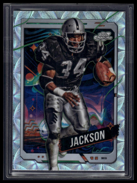 2024 Topps Chrome Cosmic #74 Bo Jackson Nucleus Refractors