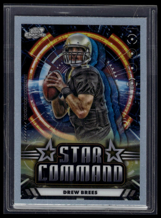 2024 Topps Chrome Cosmic #SC-18 Drew Brees Star Command