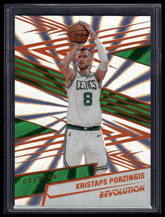 2024-25 Panini Revolution #26 Kristaps Porzingis Sunburst #/75