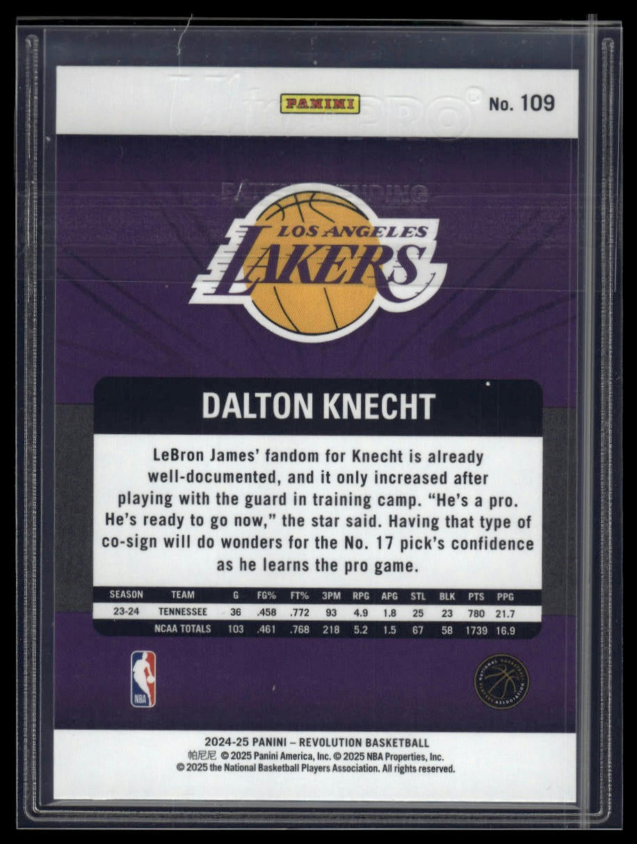 2024-25 Panini Revolution #109 Dalton Knecht Astro