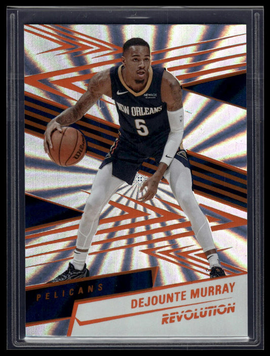 2024-25 Panini Revolution #93 Dejounte Murray Sunburst #/75