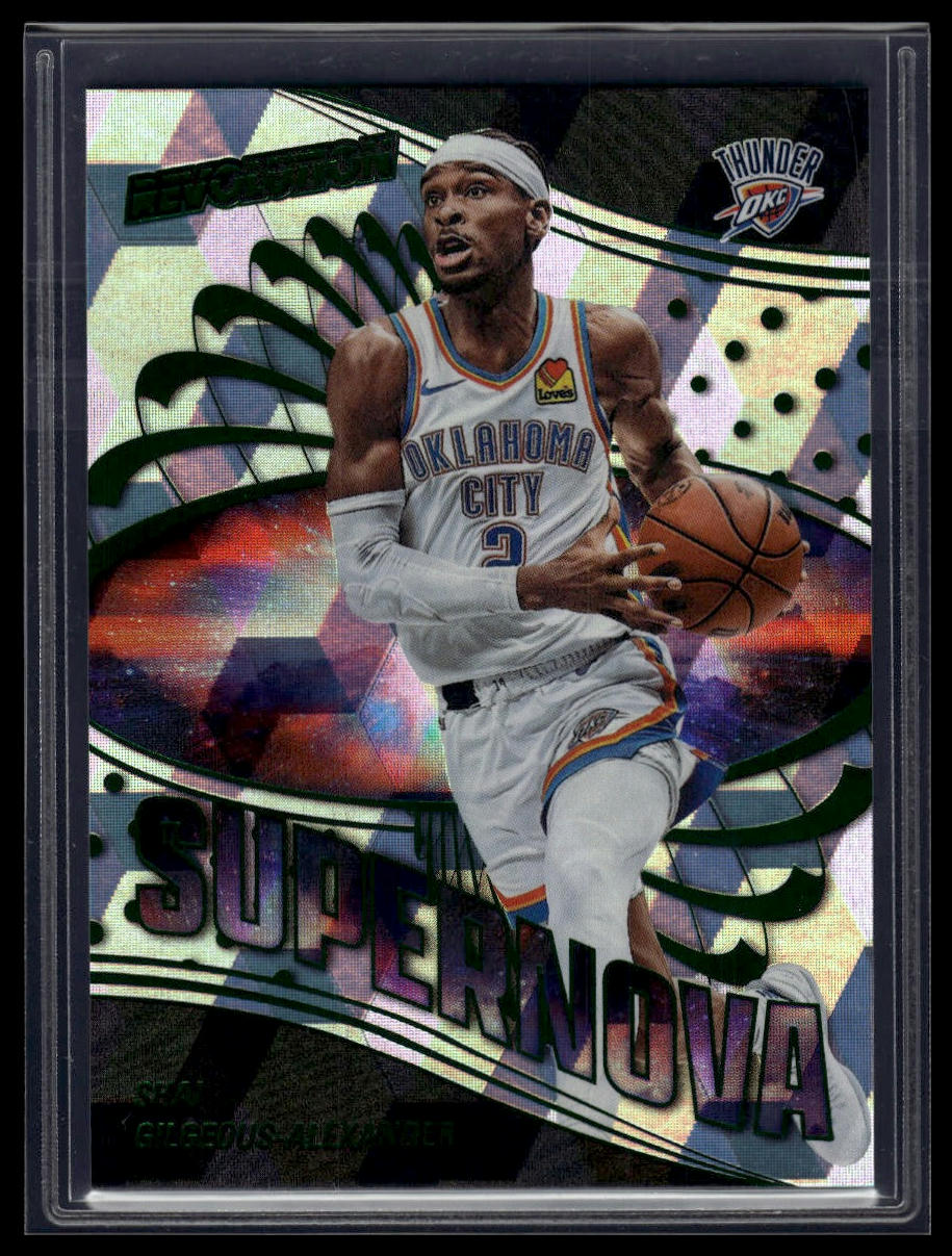2024-25 Panini Revolution #5 Shai Gilgeous-Alexander Supernova Cubic #/50