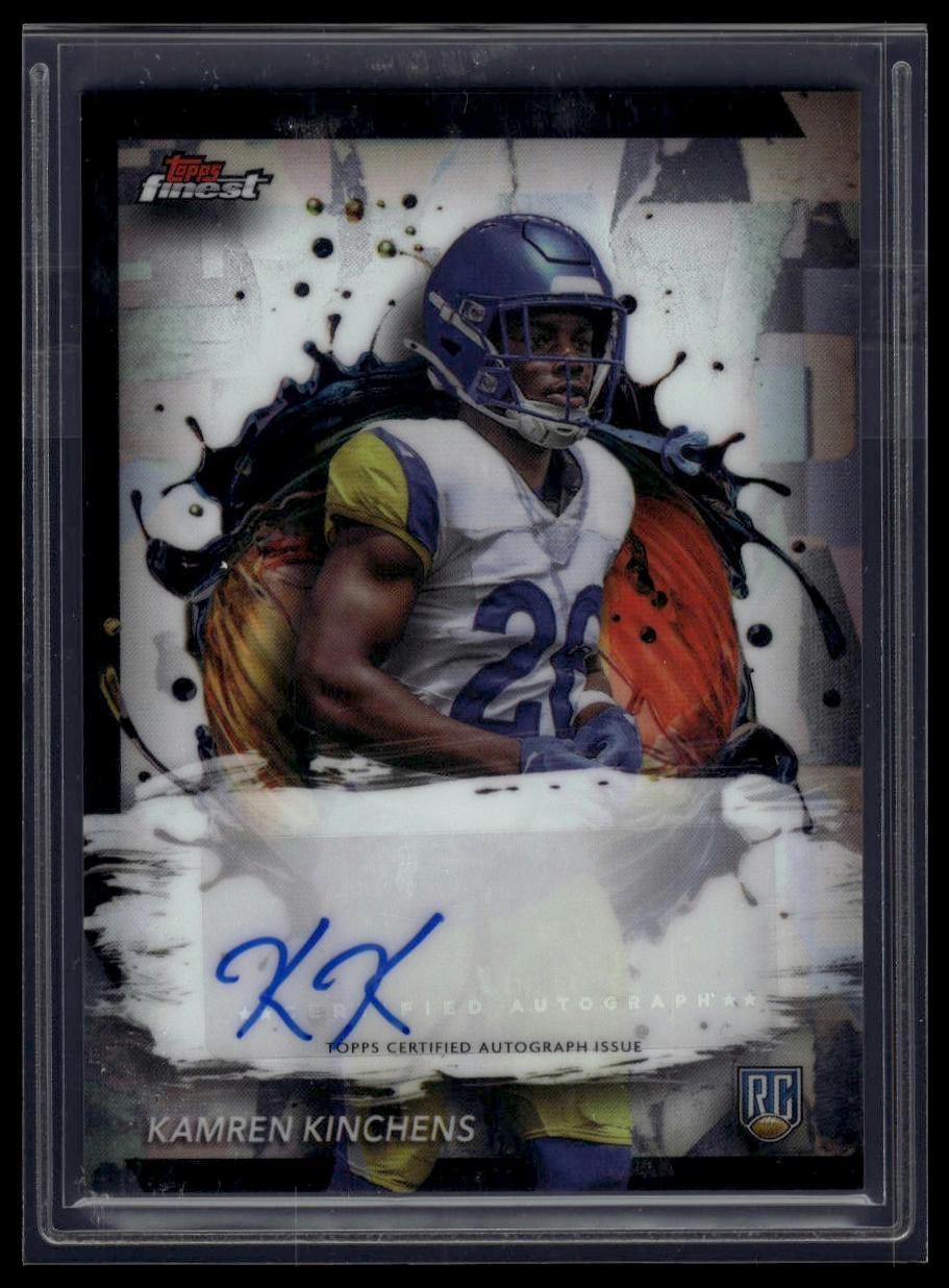 2024 Finest #RFA-KK Kamren Kinchens Rookie Finest Autographs