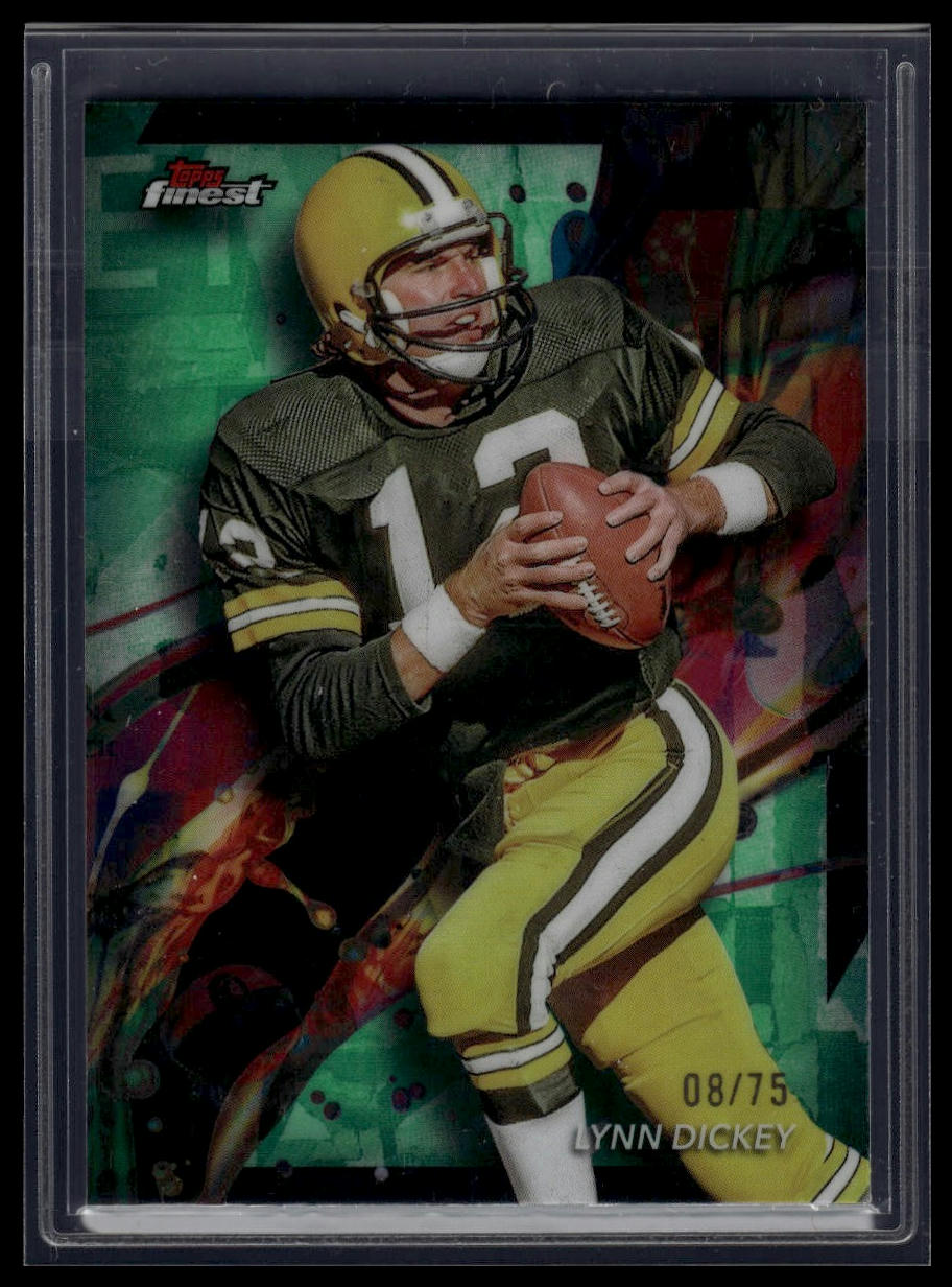 2024 Finest #28 Lynn Dickey Green Refractor #/75