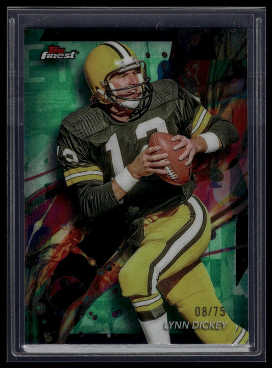2024 Finest #28 Lynn Dickey Green Refractor #/75