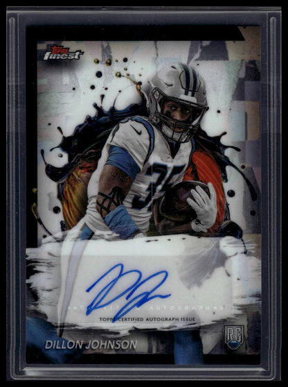 2024 Finest #RFA-DJ Dillon Johnson Rookie Finest Autographs