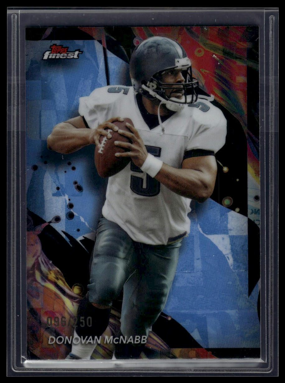 2024 Finest #144 Donovan McNabb Sky Blue Refractor #/250