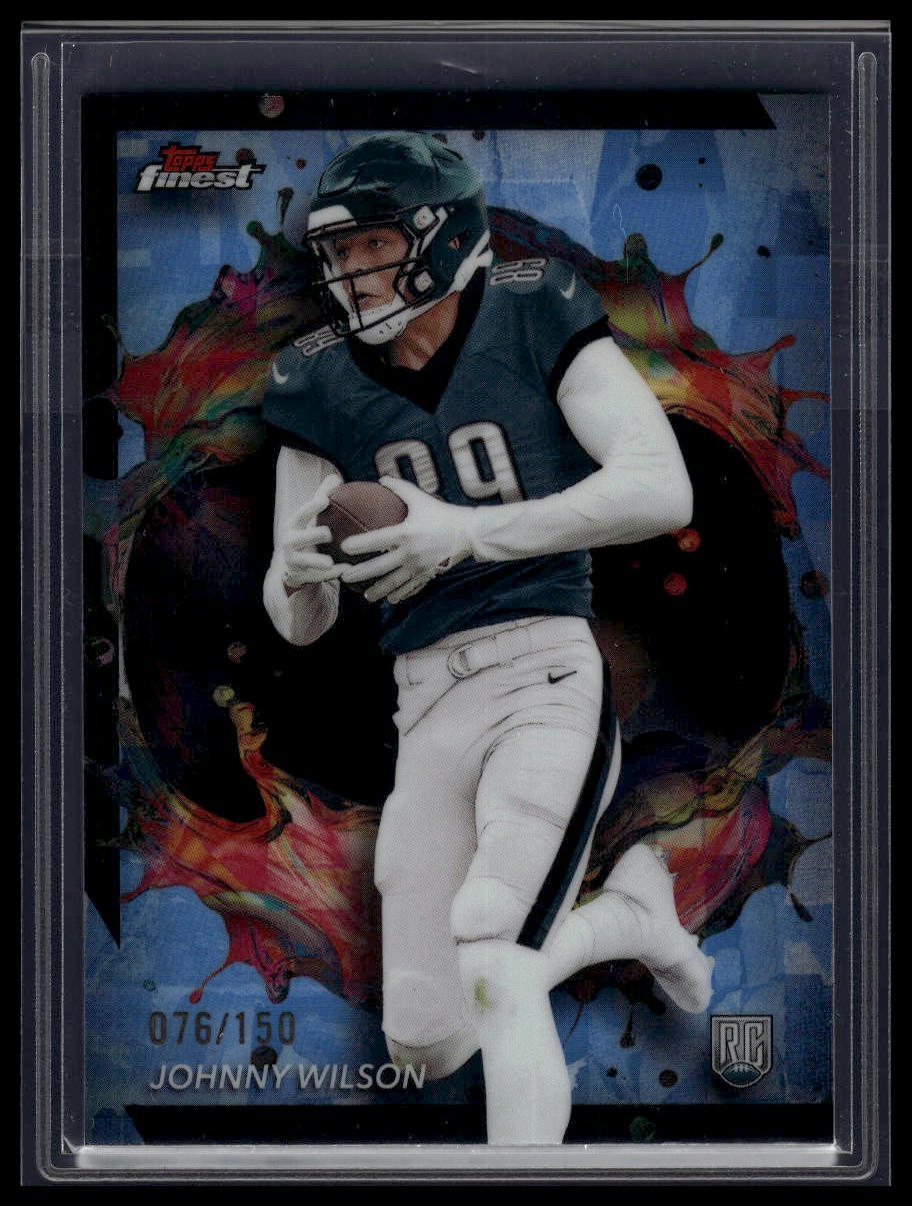 2024 Finest #275 Johnny Wilson Sky Blue Refractor #/150