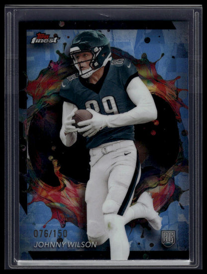 2024 Finest #275 Johnny Wilson Sky Blue Refractor #/150