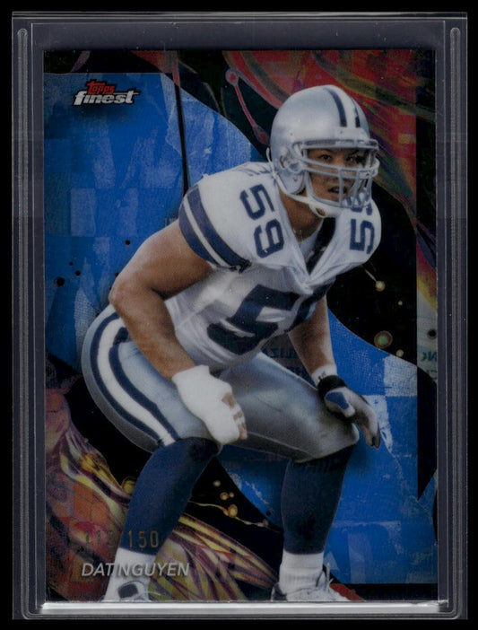 2024 Finest #111 Dat Nguyen Blue Refractor #/150