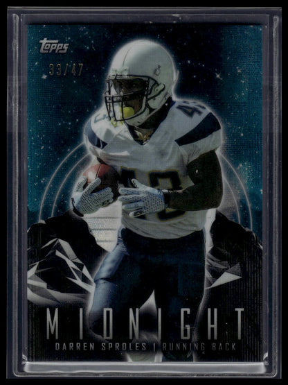 2023 Topps Composite #343 Darren Sproles Midnight Moon Beam #/47