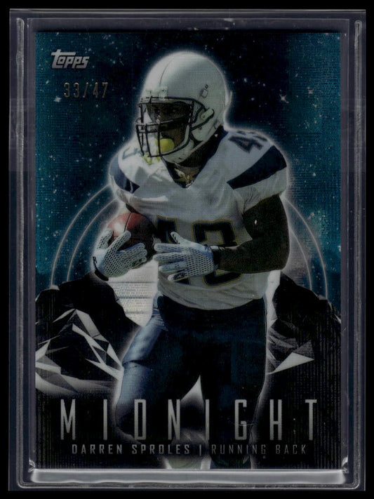 2023 Topps Composite #343 Darren Sproles Midnight Moon Beam #/47