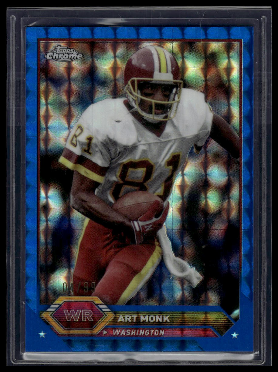 2023 Topps Composite #5 Art Monk Topps Chrome Blue Geometric #/99
