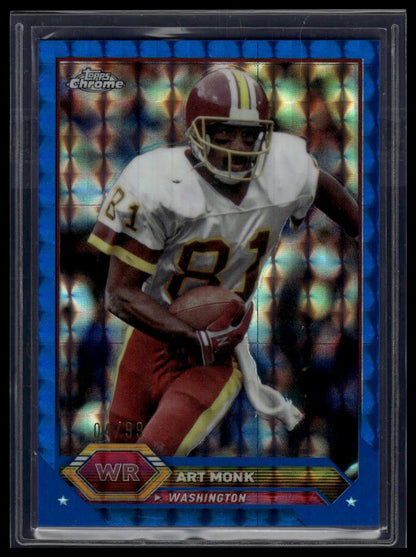 2023 Topps Composite #5 Art Monk Topps Chrome Blue Geometric #/99