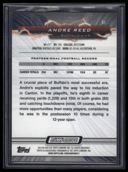 2023 Topps Composite #51 Andre Reed Resurgence Surge #/249