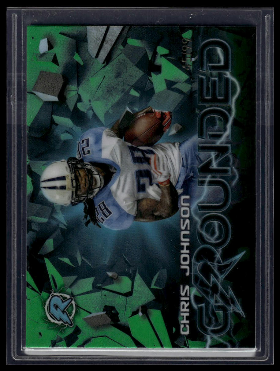 2023 Topps Composite #RG-24 Chris Johnson Resurgence Grounded Green /99