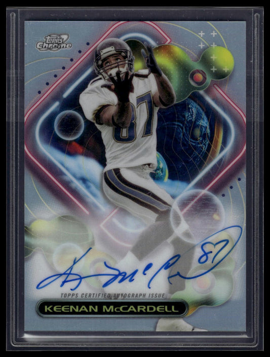2023 Topps Composite #CCA-KM Keenan McCardell Cosmic Chrome Autographs