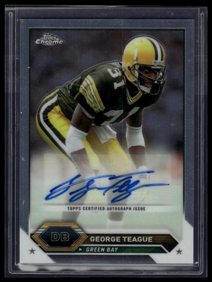 2023 Topps Composite #TCA-GT George Teague Topps Chrome Autographs
